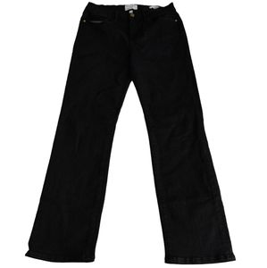Frame Denim Size 29 Le High Straight Black Jeans
